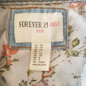 Forever 21 Jackets & Coats - Forever 21 Girls Denim Vest Forever 21 Jackets & Coats - Forever 21 Girls Denim Vest